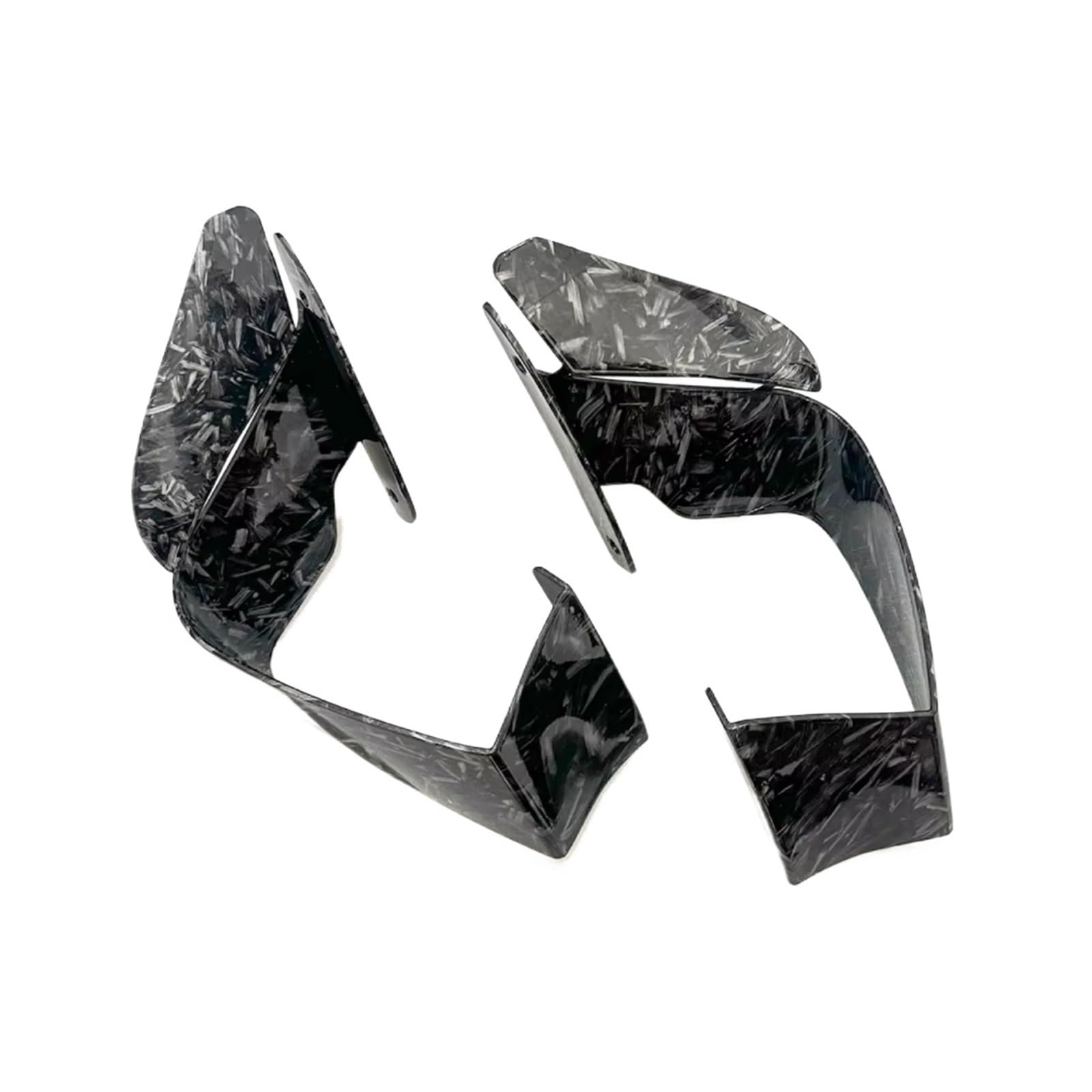 YSSLYEU Motorrad-Winglets Für S1000RR 2015 2016 2017 2018 Motorrad Zubehör Verkleidung Seite Winglekit Winglet Aerodynamische Für Flügel Deflektor Spoiler(Forging Pattern) von YSSLYEU