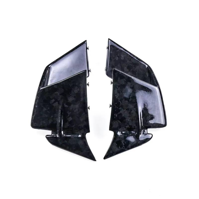 YSSLYEU Motorrad-Winglets Für S1000RR 2019 2020 2021 2022 Volle Carbon Faser Motorrad Aerodynamische Für Flügel Wind Spoiler Deflektoren Motorrad Zubehör(Forged Weave Glossy) von YSSLYEU