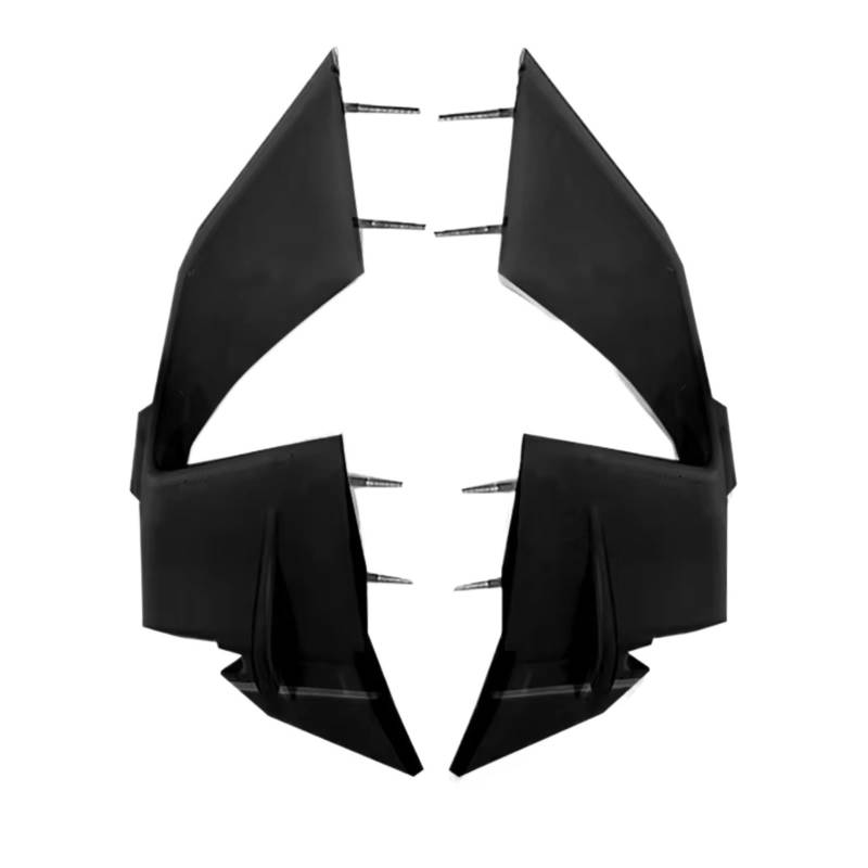 YSSLYEU Motorrad-Winglets Für S1000RR 2023 2024 Motorrad Verkleidung Seite Winglet Aerodynamische Für Flügel Deflektor Spoiler Motorrad Zubehör(Matt Black) von YSSLYEU