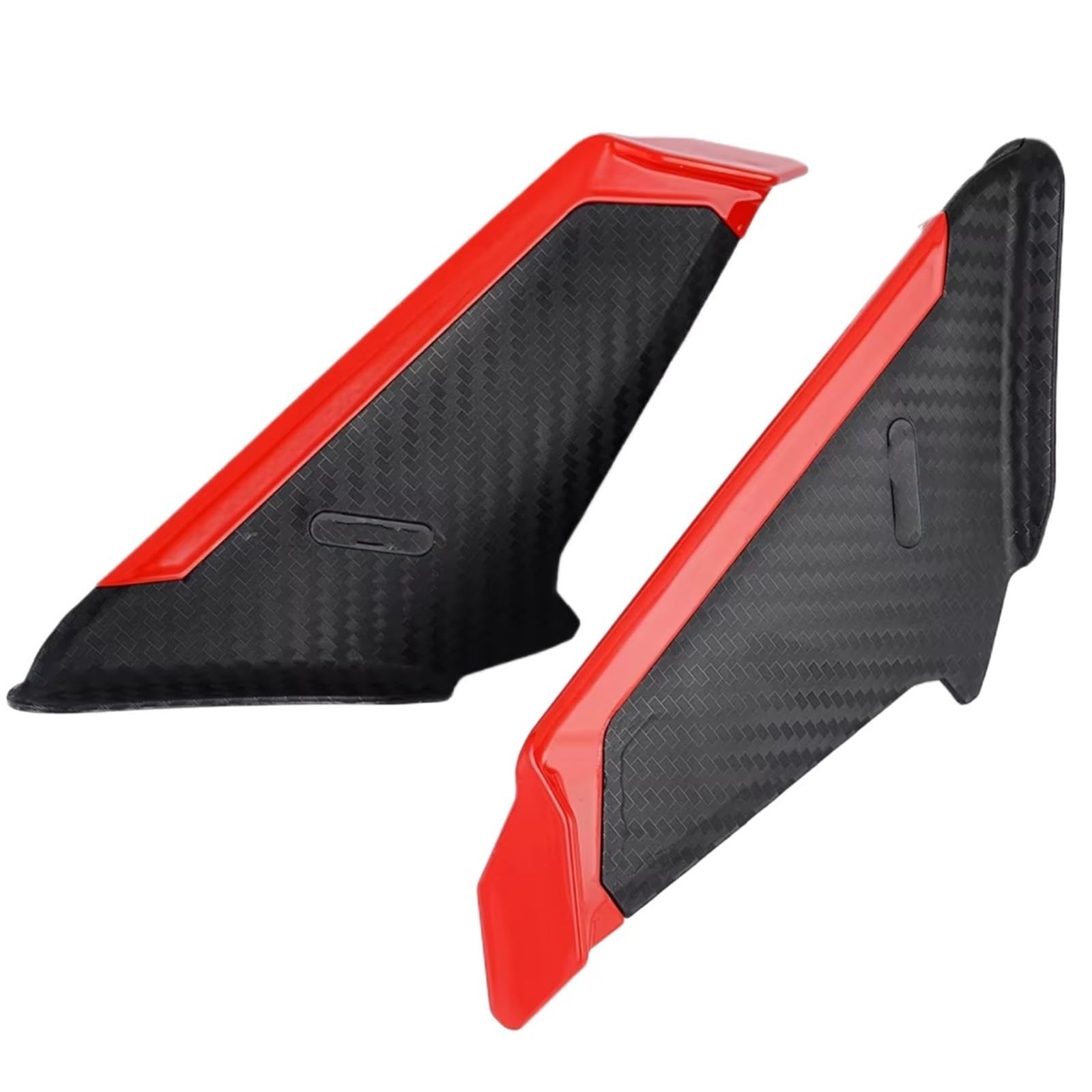 YSSLYEU Motorrad-Winglets Für S1000RR Für HP4 Motorrad Verkleidung Winglet Aerodynamische Seite Für Flügel Fin Spoiler Motorrad Zubehör Motorrad Ersatzteile(Red) von YSSLYEU
