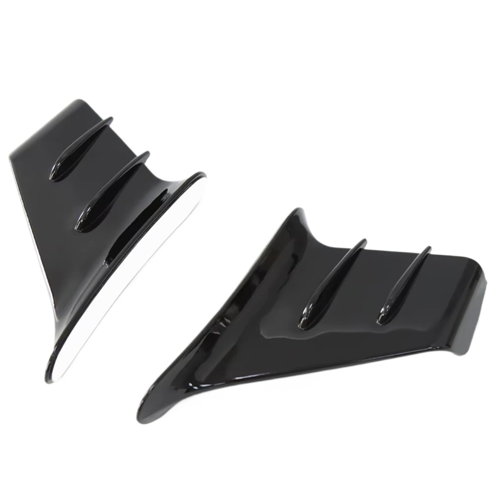 YSSLYEU Motorrad-Winglets Für S1000RR Für S1000XR Für S1000R Motorrad Verkleidung Seite Winglet Aerodynamische Für Flügel Deflektor Spoiler Motorrad Zubehör(Bright Black) von YSSLYEU