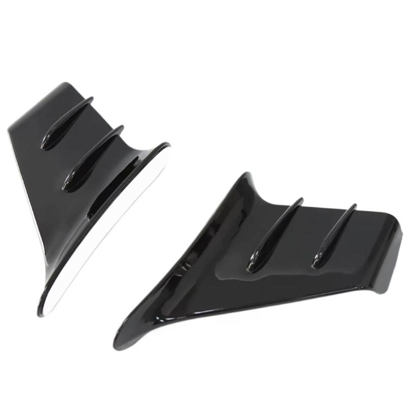YSSLYEU Motorrad-Winglets Für S1000RR Für S1000XR Für S1000R Motorrad Verkleidung Seite Winglet Aerodynamische Für Flügel Deflektor Spoiler Motorrad Zubehör(Bright Black) von YSSLYEU