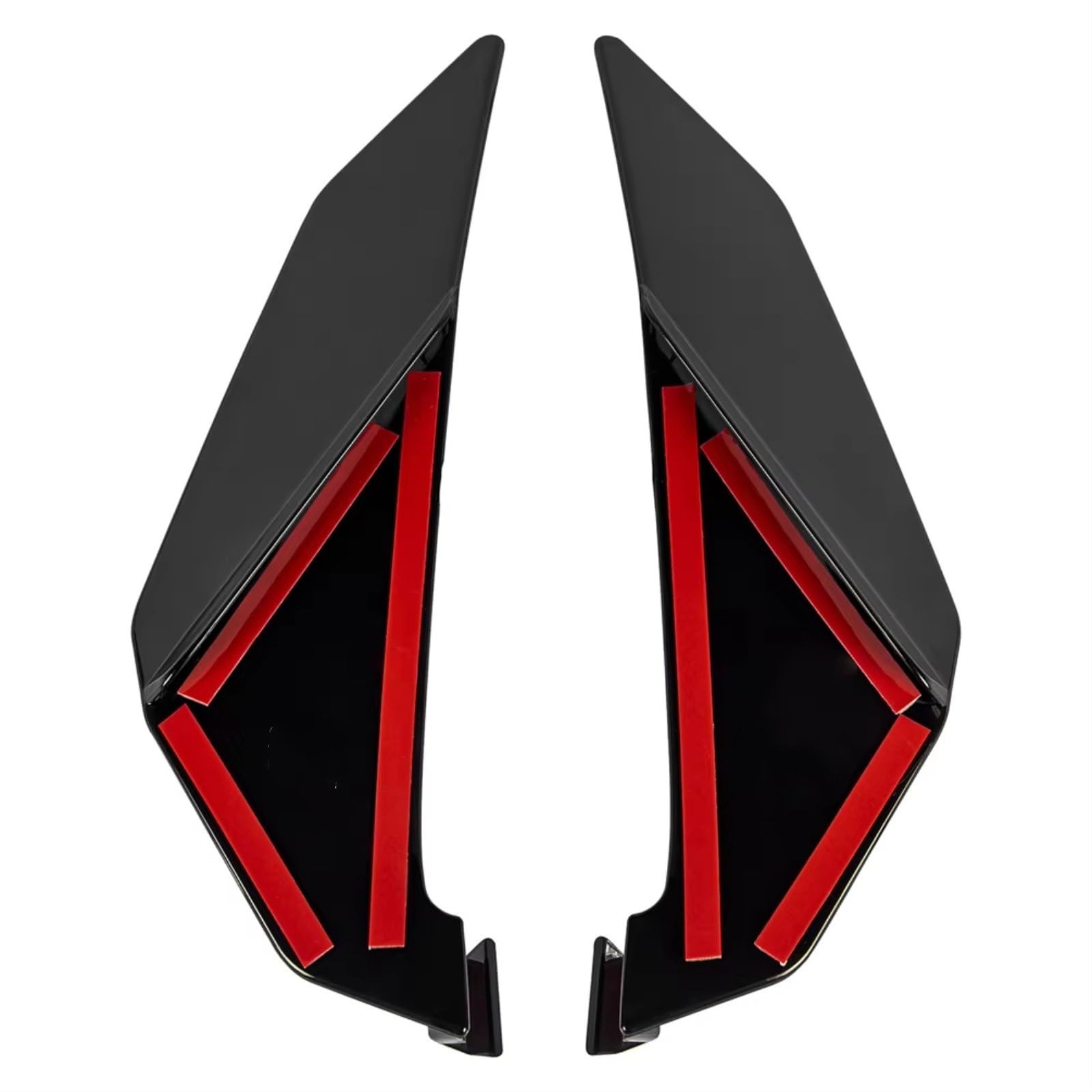 YSSLYEU Motorrad-Winglets Für XL750 Für Transalp 2023 2024 Side Winglets Motorrad Für Sport Abtrieb Für Nackte Spoiler Aerodynamischer Windabweiser(Smoke) von YSSLYEU