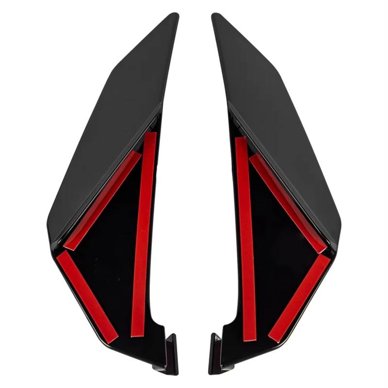 YSSLYEU Motorrad-Winglets Für XL750 Für Transalp 2023 2024 Side Winglets Motorrad Für Sport Abtrieb Für Nackte Spoiler Aerodynamischer Windabweiser(Smoke) von YSSLYEU