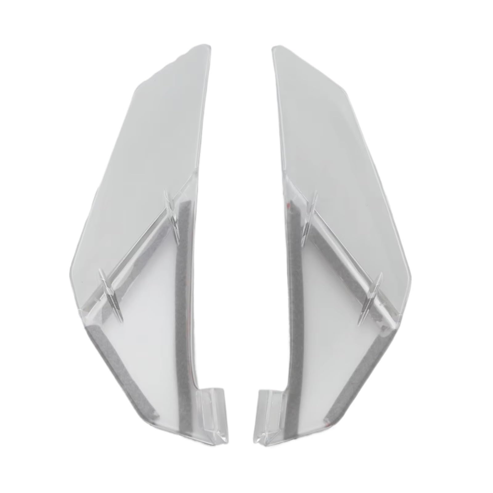 YSSLYEU Motorrad-Winglets Für XL750 Für Transalp 750 2023 2024 Hand Protector Schutz Windschutzscheibe Seite Spoiler Air Wind Deflektor Motor Zubehör(Clear) von YSSLYEU