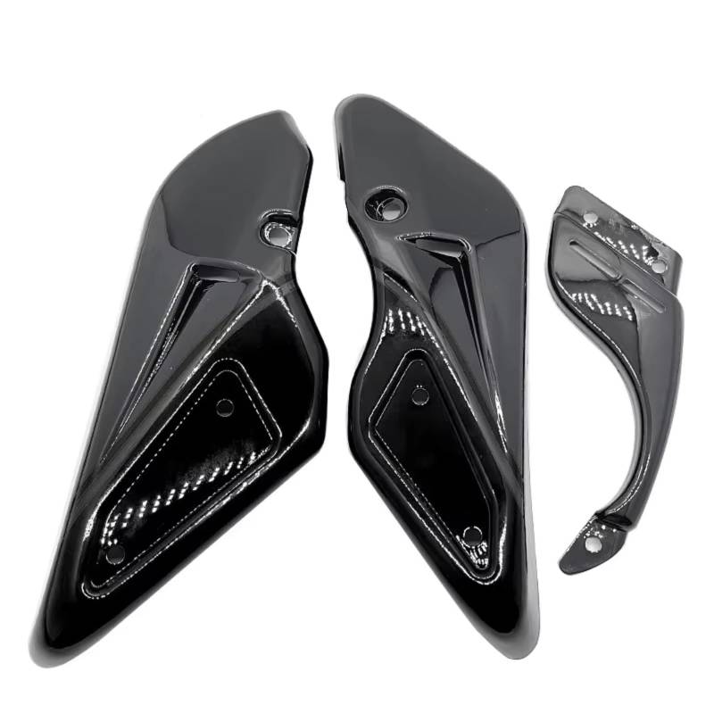 YSSLYEU Motorrad-Winglets Für Z900RS 2018 209 2020 2021 2022 Motorrad Teile Bauch Für Pan Motor Spoiler Unteren Panel Verkleidung Gugel Abdeckung Körper Rahmen Schutz(Black) von YSSLYEU