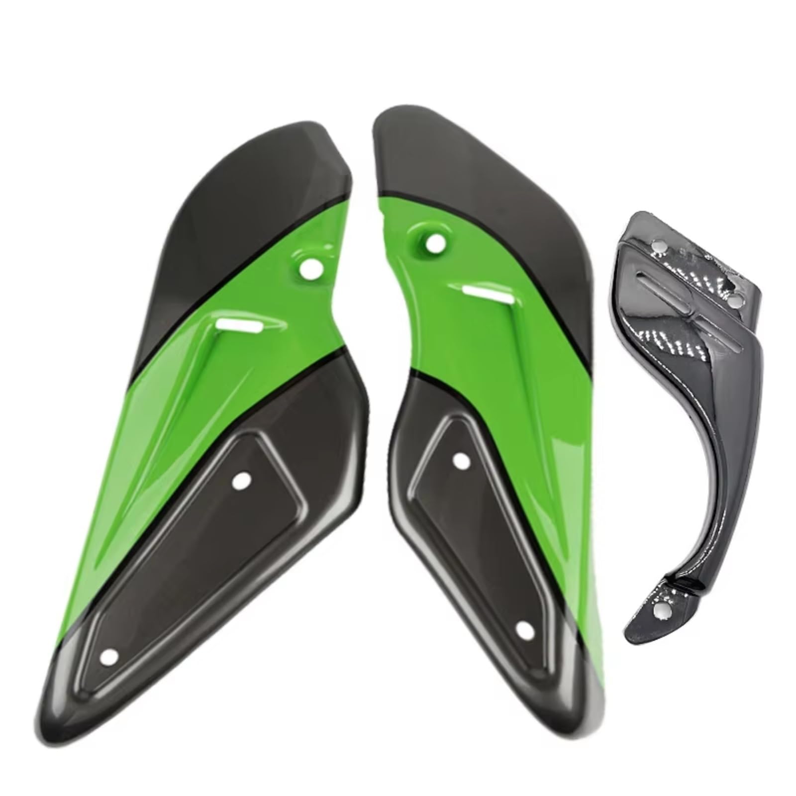 YSSLYEU Motorrad-Winglets Für Z900RS 2018 209 2020 2021 2022 Motorrad Teile Bauch Für Pan Motor Spoiler Unteren Panel Verkleidung Gugel Abdeckung Körper Rahmen Schutz(Green) von YSSLYEU