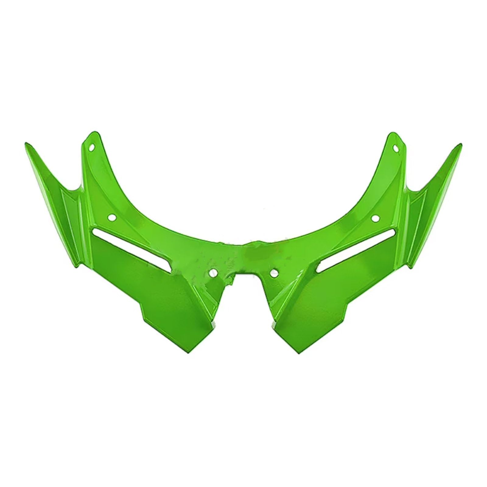 YSSLYEU Motorrad-Winglets Für ZX-25R Für ZX-4R 2021 2022 2023 2024 Motorrad Für Naked Front Spoiler Winglet Aerodynamische Für Flügel Kit Spoiler Beschützer(Green) von YSSLYEU