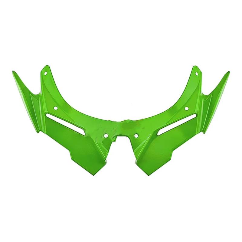 YSSLYEU Motorrad-Winglets Für ZX-25R Für ZX-4R 2021 2022 2023 2024 Motorrad Für Naked Front Spoiler Winglet Aerodynamische Für Flügel Kit Spoiler Beschützer(Green) von YSSLYEU