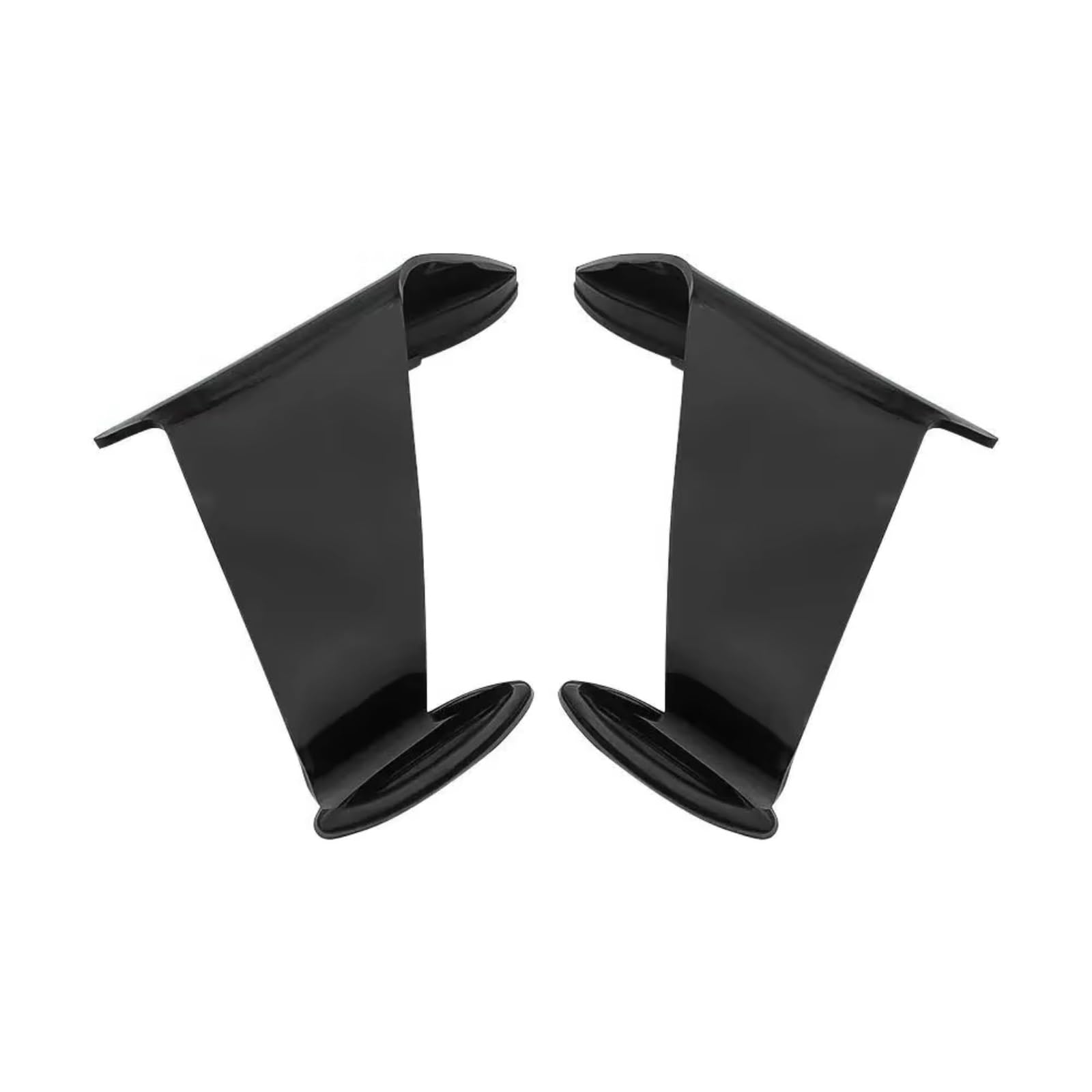 YSSLYEU Motorrad-Winglets Für ZX10R 2022 2023 2024 Motorrad Verkleidung Feste Wind Für Flügel Spoiler Teile Pneumatische Für Flügel Kit Motorrad Zubehör(Black) von YSSLYEU