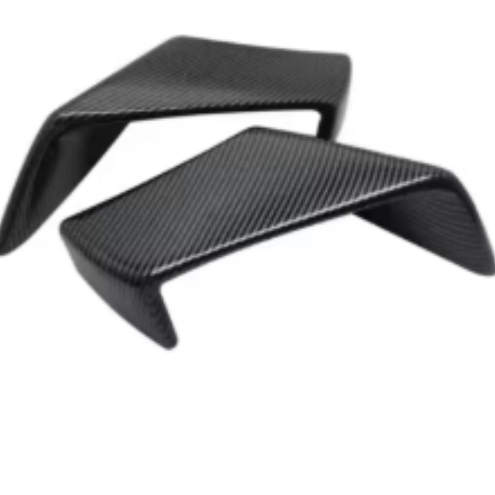 YSSLYEU Motorrad-Winglets Kompatibel Mit Aprilia Für RSV4 2009–2020 Aerodynamisches Seiten-Winglet-Verkleidungsset Motorrad-Starrflügel-Spoiler-Flügelabweiser(Carbon Paint) von YSSLYEU