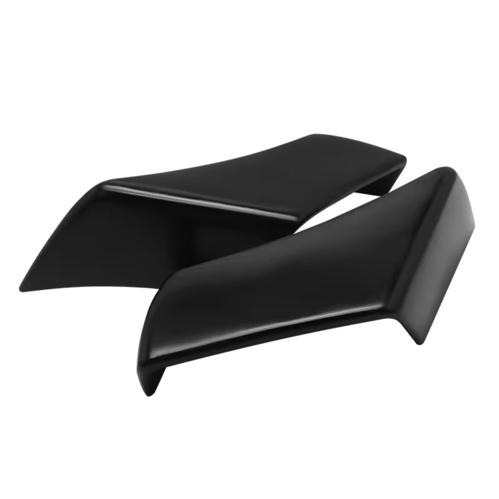 YSSLYEU Motorrad-Winglets Kompatibel Mit Aprilia Für RSV4 2009–2021 Motorrad-Feste Tragflächen Fixiert Für Flügel ABS Aerodynamische Seite Für Flügel Zubehörteil Spoiler(Gloss Black) von YSSLYEU