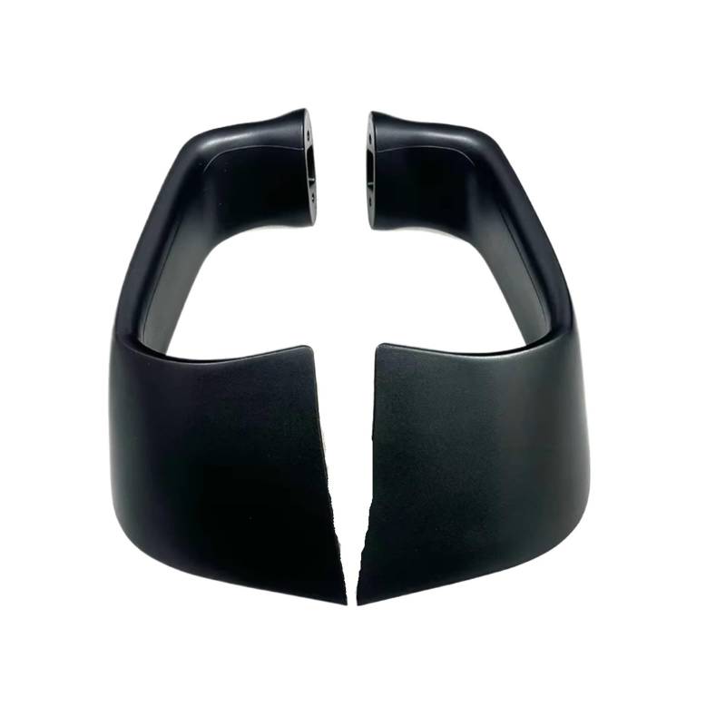 YSSLYEU Motorrad-Winglets Kompatibel Mit Aprilia Für RSV4 2009–2021 Motorrad Fixiert Für Flügelzubehör Aerodynamisch Für Flügel-Kit Spoiler Seitliche Winglet-Verkleidung(Matte Black) von YSSLYEU