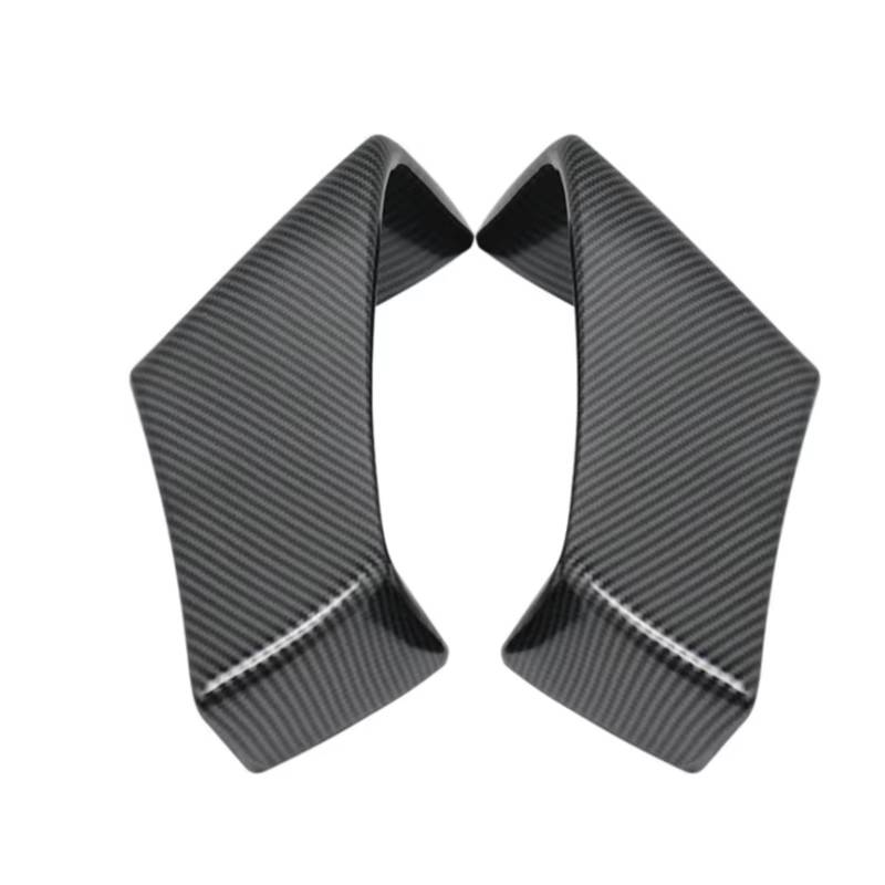 YSSLYEU Motorrad-Winglets Kompatibel Mit Aprilia Für RSV4 Für RF 2009–2021 Motorrad-Winglet Aerodynamisch Für Flügel-Kit Spoiler Fest Für Flügel Motorrad-Zubehör(ABS Carbon Fiber) von YSSLYEU