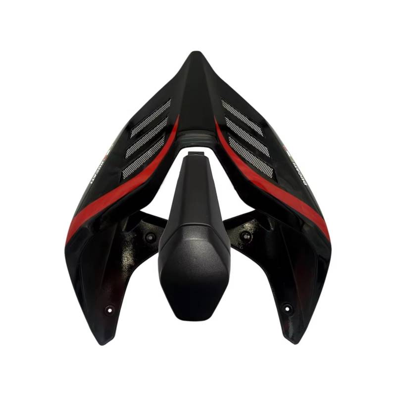 YSSLYEU Motorrad-Winglets Kompatibel Mit Ducati Für Panigale Für V4/S/R 2018 2019 2020 2021 2022 2023 Motorrad Hinten Für Sitzverkleidung Heckschwanz Für Sitzabdeckungsplatte Spoiler(Black) von YSSLYEU