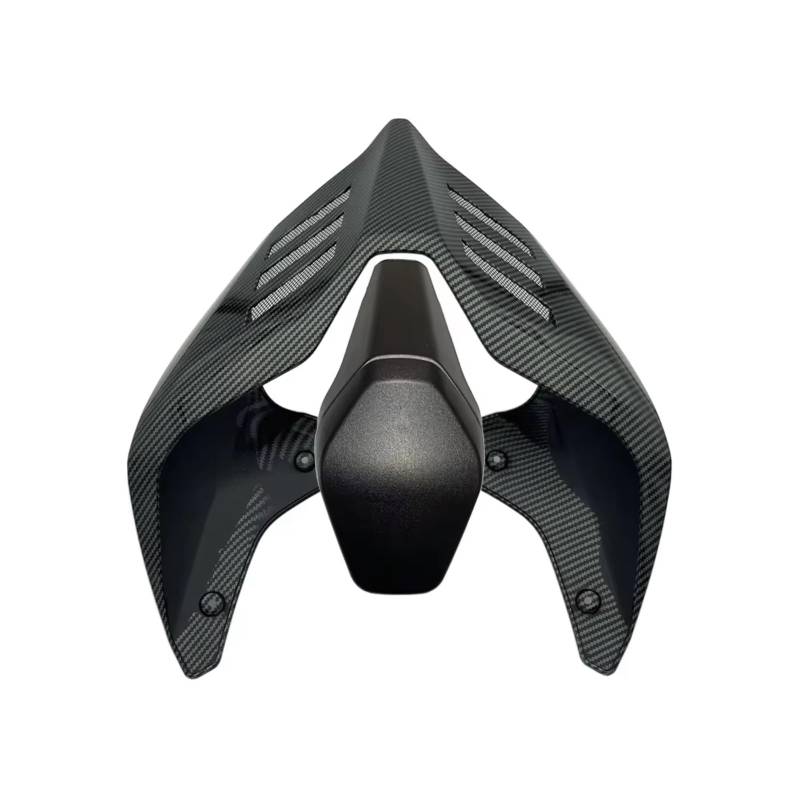 YSSLYEU Motorrad-Winglets Kompatibel Mit Ducati Für Panigale Für V4/S/R 2018 2019 2020 2021 2022 2023 Motorrad Hinten Für Sitzverkleidung Heckschwanz Für Sitzabdeckungsplatte Spoiler(Carbon Paint) von YSSLYEU