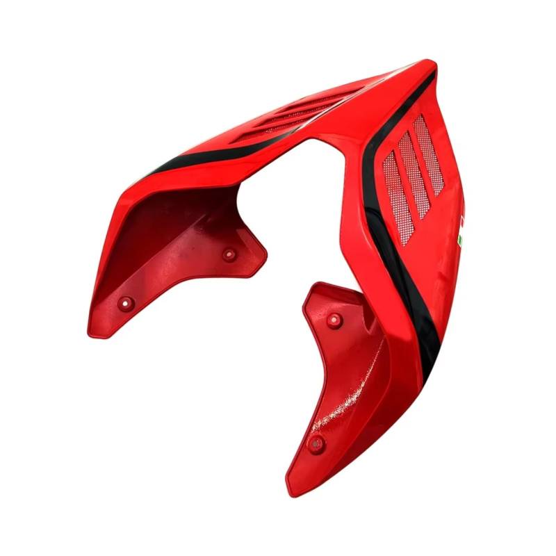 YSSLYEU Motorrad-Winglets Kompatibel Mit Ducati Für Panigale Für V4/S/R 2018 2019 2020 2021 2022 2023 Motorrad Hinten Für Sitzverkleidung Heckschwanz Für Sitzabdeckungsplatte Spoiler(Red Black) von YSSLYEU