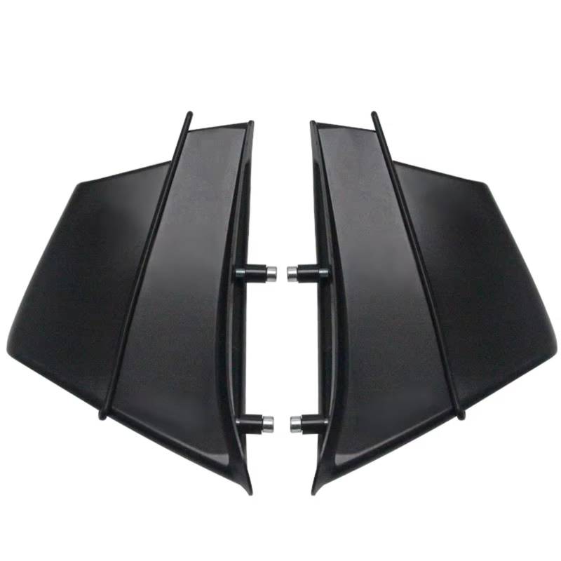 YSSLYEU Motorrad-Winglets Kompatibel Mit Ducati Für Panigale Für V4/V4S 2020 2021 2022 Für V4R 2019 Für V4SP 2021 Carbon-Look Motorrad Winglets Luftabweiser(Matte Black) von YSSLYEU