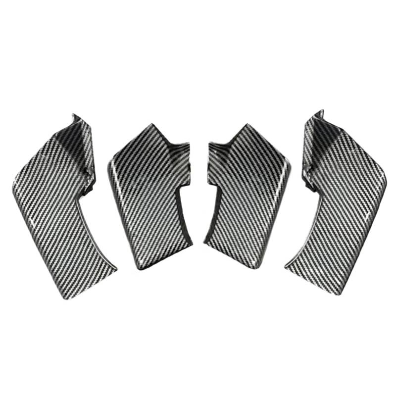 YSSLYEU Motorrad-Winglets Kompatibel Mit Ducati Für V2 Für V4/S/SP 2020 2021 2022 2023 Motorrad-Winglet Aerodynamisch Für Flügel-Kit Spoiler Feste Winglets-Flügel(Carbon Fiber Look) von YSSLYEU