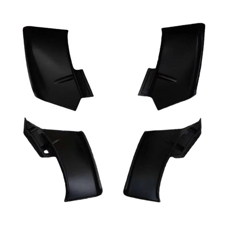 YSSLYEU Motorrad-Winglets Kompatibel Mit Ducati Für V2 Für V4/S 2021 2022 2023 Motorrad-Winglets Aerodynamisch Für Flügel-Kit Spoiler Motorrad-Zubehör(Matte Black) von YSSLYEU