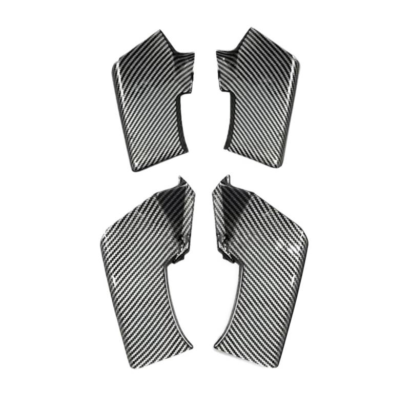 YSSLYEU Motorrad-Winglets Kompatibel Mit Ducati Für V4/S/SP 2020 2021 2022 2023 Für V2 2022 2023 2024 Winglets Wings Spoiler Fxed Motorrad Winglet Für Wing Kit(Carbon Fiber Texture) von YSSLYEU