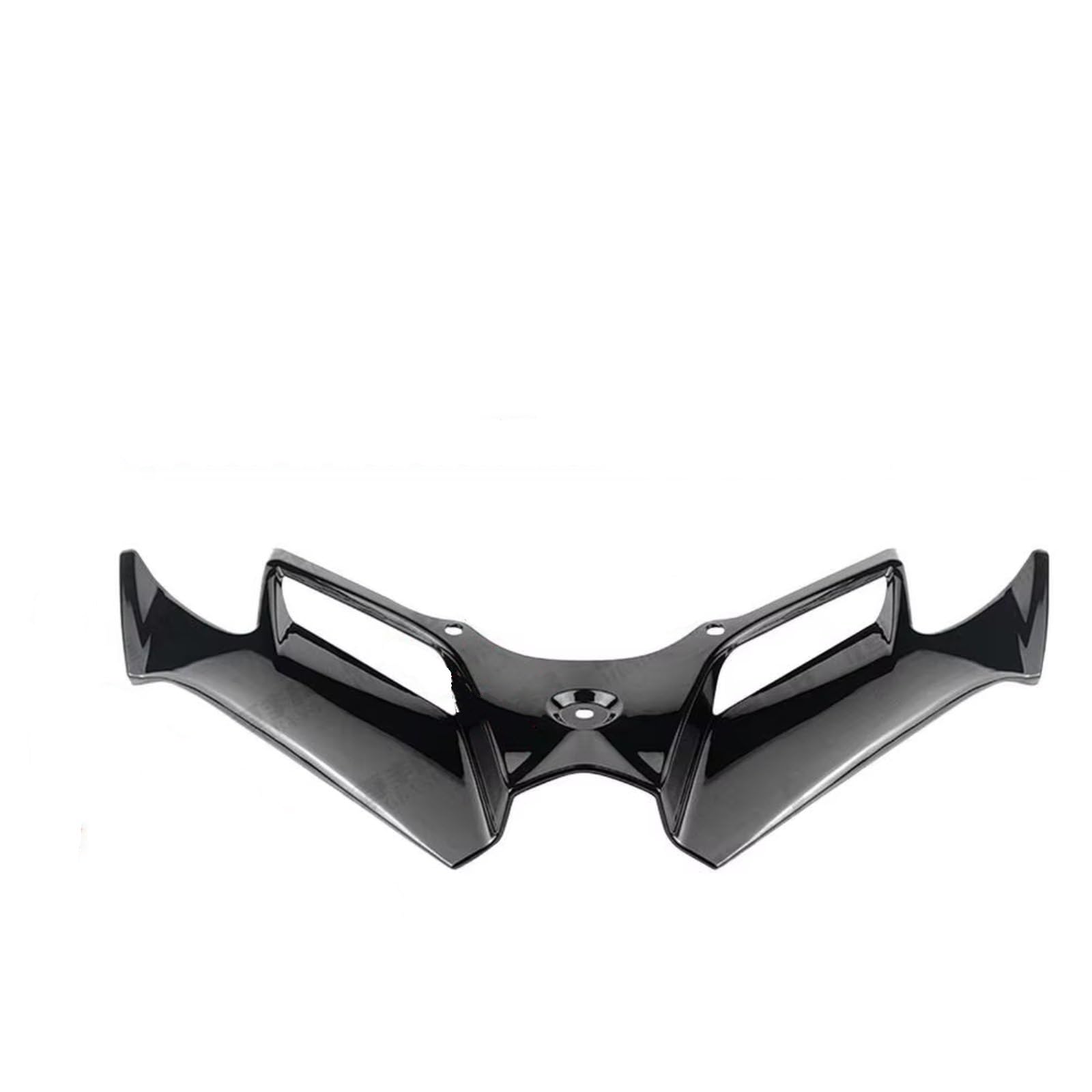 YSSLYEU Motorrad-Winglets Kompatibel Mit Für Ninja 300/250 Für EX300 2013–2017 Motorradzubehör Motorrad-Winglet Aerodynamisch Für Flügel-Kit Spoiler(Bright Black) von YSSLYEU