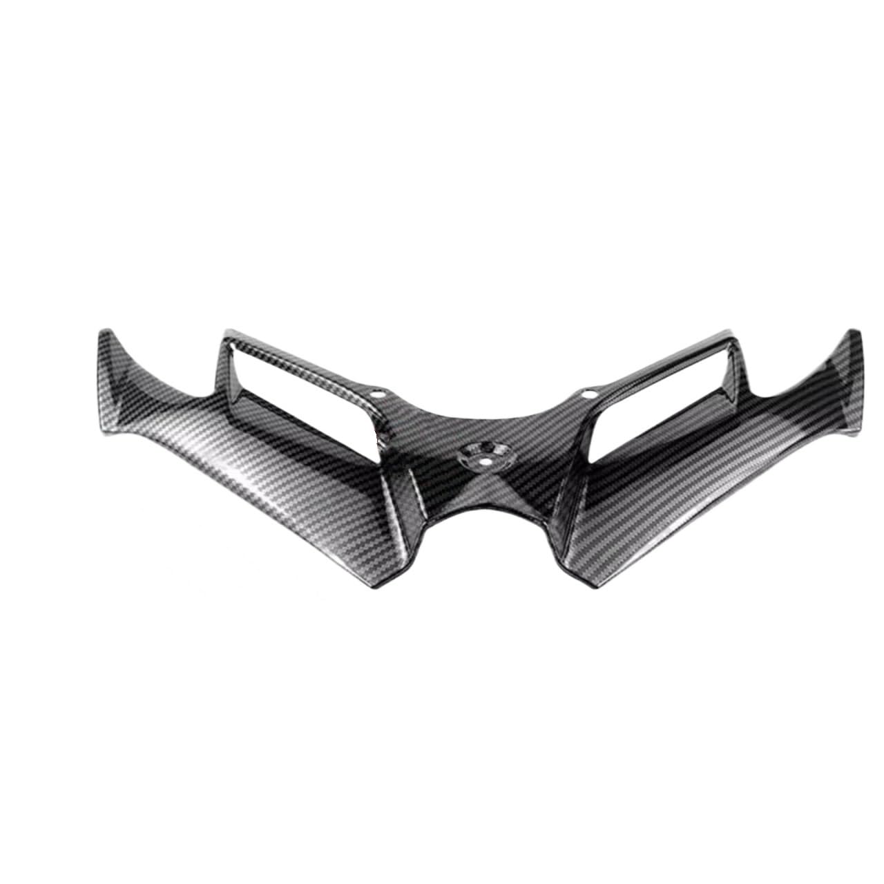 YSSLYEU Motorrad-Winglets Kompatibel Mit Für Ninja 300/250 Für EX300 2013–2017 Motorradzubehör Motorrad-Winglet Aerodynamisch Für Flügel-Kit Spoiler(Carbon Pattern) von YSSLYEU