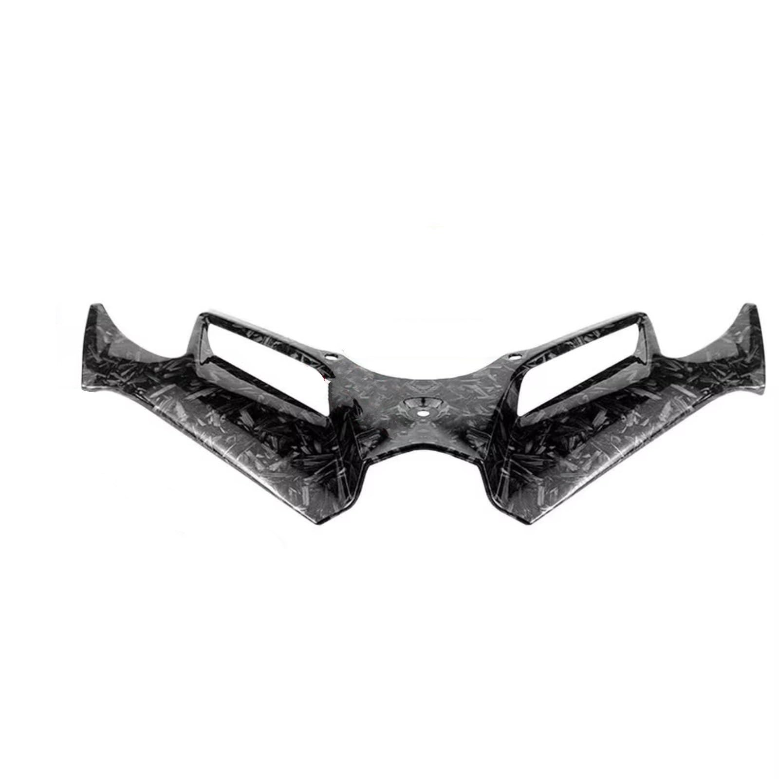 YSSLYEU Motorrad-Winglets Kompatibel Mit Für Ninja 300/250 Für EX300 2013–2017 Motorradzubehör Motorrad-Winglet Aerodynamisch Für Flügel-Kit Spoiler(Water Ripple) von YSSLYEU