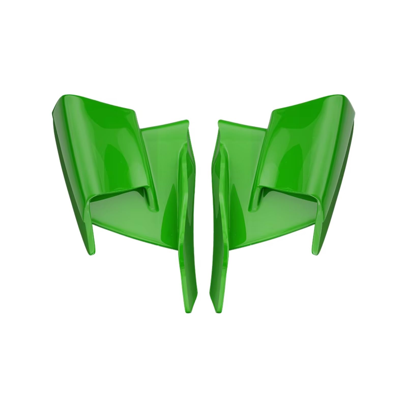 YSSLYEU Motorrad-Winglets Kompatibel Mit Für ZX-25RR Für ZX4R-R/RR 2020–2024 Motorrad-Aerodynamikseite Fixiert Für Wing GP Racing Für Wing Force Spoiler(Green) von YSSLYEU
