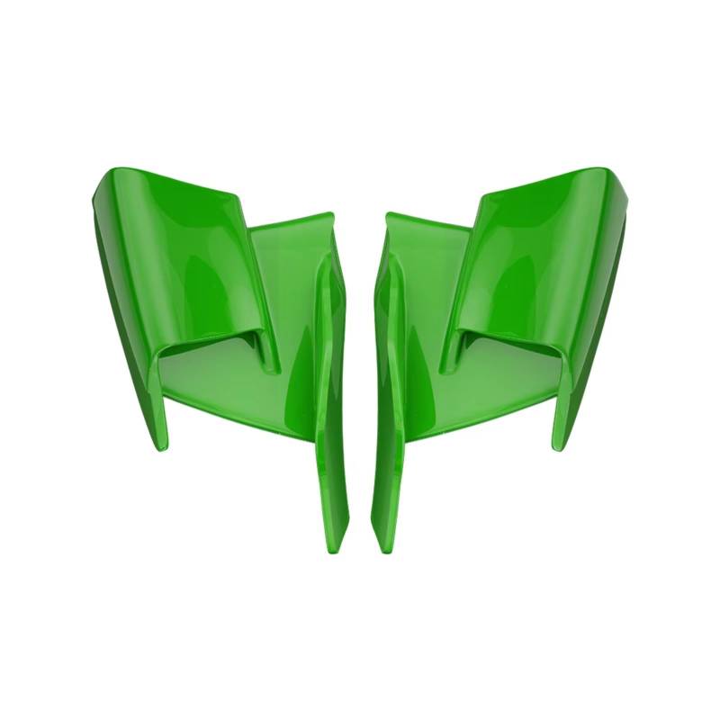 YSSLYEU Motorrad-Winglets Kompatibel Mit Für ZX-25RR Für ZX4R-R/RR 2020–2024 Motorrad-Aerodynamikseite Fixiert Für Wing GP Racing Für Wing Force Spoiler(Green) von YSSLYEU