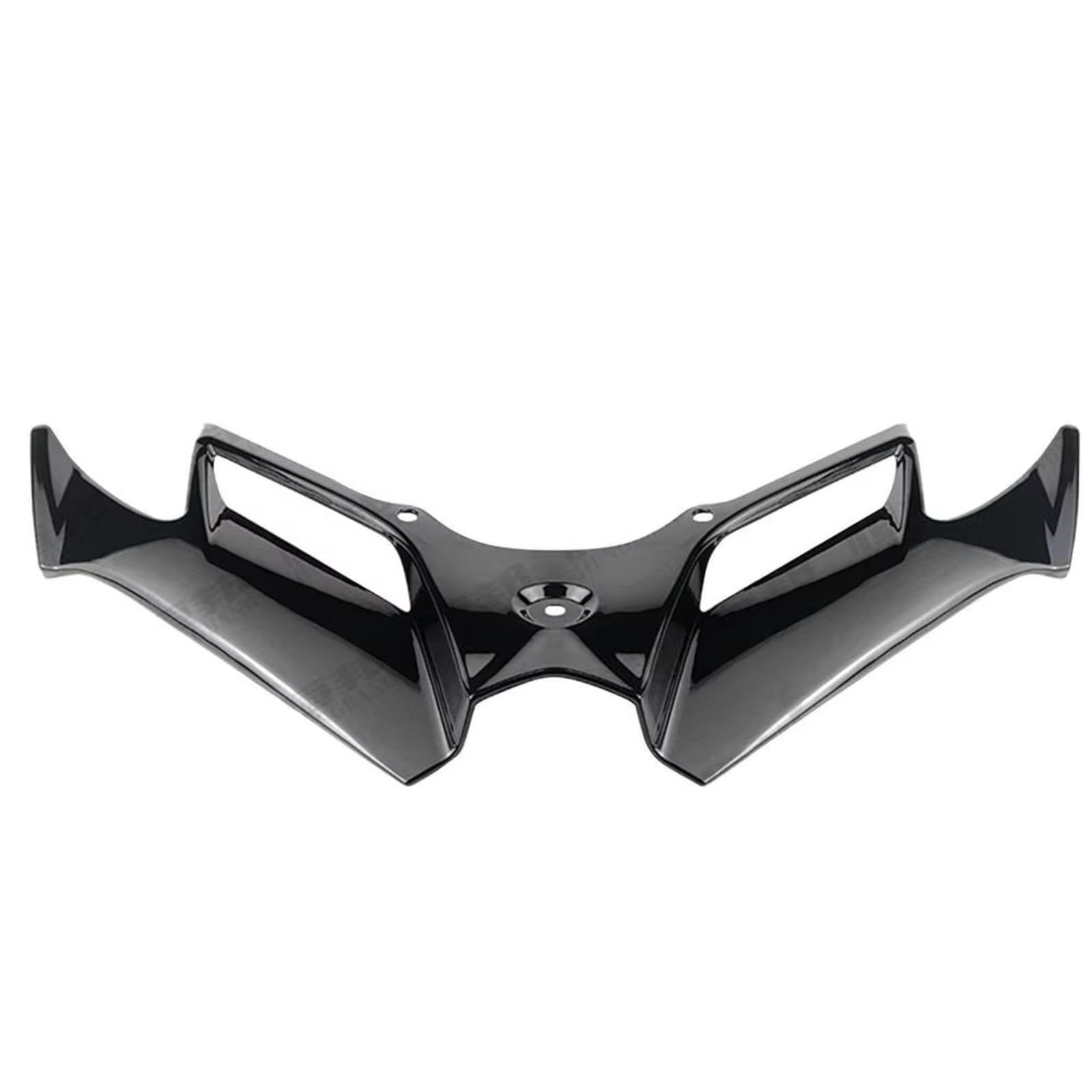 YSSLYEU Motorrad-Winglets Kompatibel Mit Ninja300 Für Ninja250 Für EX300 2013–2017 Motorrad-Winglet Aerodynamisch Für Flügel-Kit Spoiler-Motor-Zubehör(Black) von YSSLYEU