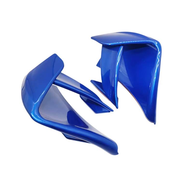 YSSLYEU Motorrad-Winglets Kompatibel Mit Suzuki Für GSX-R1000 Für GSX-R1000R 2017–2023 Motorrad-Heck Für Flügelteile Aerodynamische Feste Winglet-Verkleidungshaube Fest Für Flügel(Bright Blue) von YSSLYEU