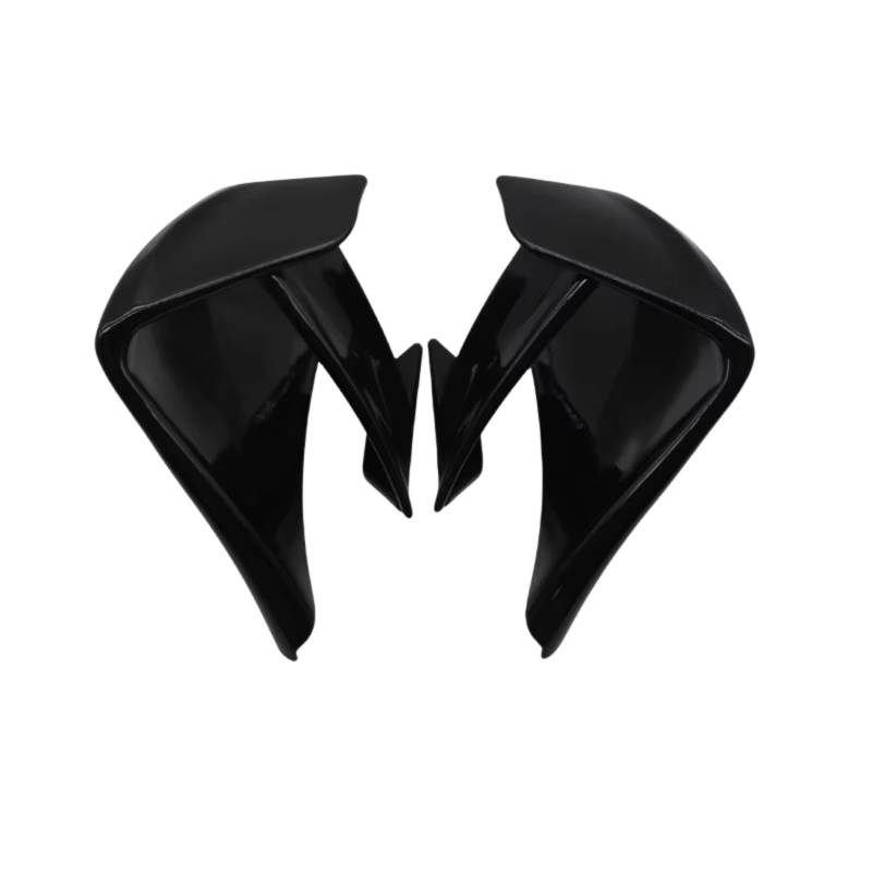 YSSLYEU Motorrad-Winglets Kompatibel Mit Suzuki Für GSX-R1000 Für GSX-R1000R 2017–2023 Motorrad-Heck Für Flügelteile Aerodynamische Feste Winglet-Verkleidungshaube Fest Für Flügel(Glossy Black) von YSSLYEU