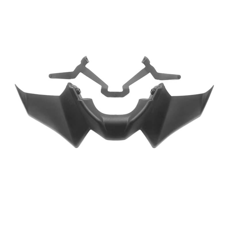 YSSLYEU Motorrad-Winglets Kompatibel Mit Yamaha Für MT-07 SP Für MT07 2021–2024 Motorrad Für Sport Downforce Für Naked Forntal Spoiler Aerodynamisch Für Flügelabweiser(Black) von YSSLYEU