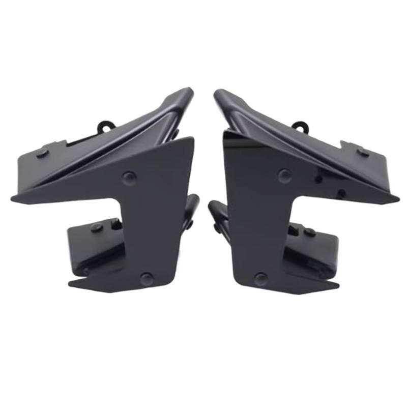 YSSLYEU Motorrad-Winglets Kompatibel Mit Yamaha Für MT-09 Für MT09SP 2017–2020 Motorradteile Seitlicher Abtrieb Für Nackte Spoiler Feste Winglet-Verkleidung Für Flügelabweiser(Black) von YSSLYEU