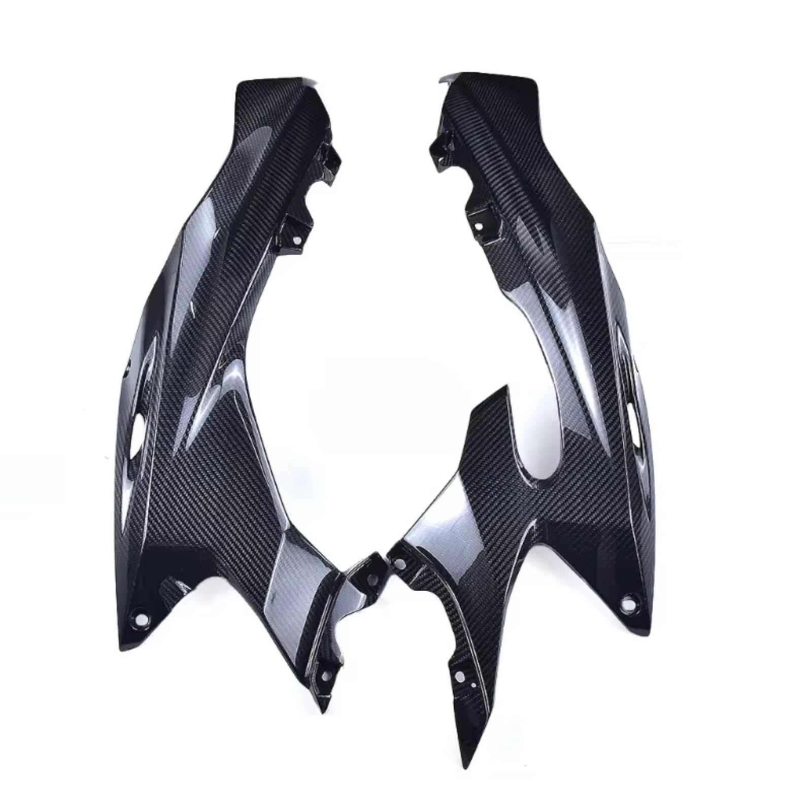 YSSLYEU Motorrad-Winglets Kompatibel Mit Yamaha Für R6 2017–2024 Motorrad-Zubehör Und Teile Komplette 3K-Spoiler-Seitenverkleidungen Aus Reiner Kohlefaser YSSLYEU Motorrad-Winglets Kompatibel Mit Yamaha Für R6 2017–2024 Motorrad-Zubehör Und Teile Komplette 3K-Spoiler-Seitenverkleidungen Aus Reiner Kohlefaser von YSSLYEU