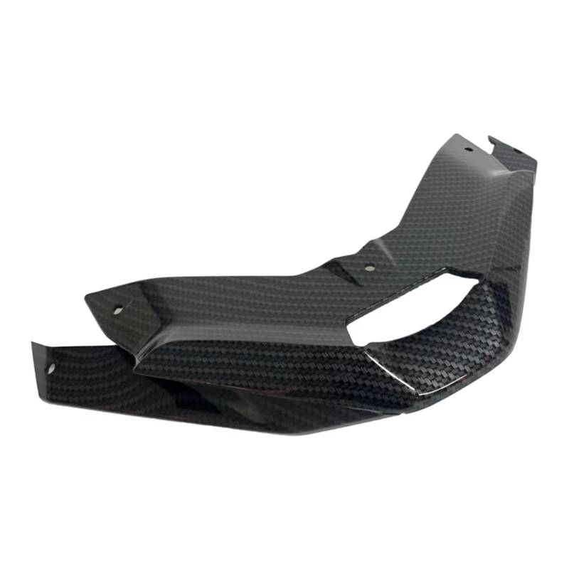 YSSLYEU Motorrad-Winglets Kompatibel Mit Yamaha Für XMAX300 2023 2024 Motorrad-Frontverkleidung Aerodynamisches Winglet Für Flügelspoiler Untere Abdeckung Schutz-Set(Carbon Fiber Look) von YSSLYEU