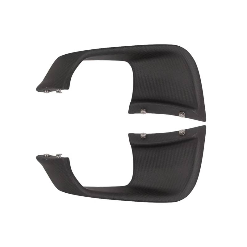 YSSLYEU Motorrad-Winglets Kompatibel Mit Yamaha Für YZF-R1/R1M 2015–2023 Motorrad-Winglets Flügel-Set Spoiler Luftabweiser Seitliches Aerodynamisches Motorradzubehör(Matt Black) von YSSLYEU