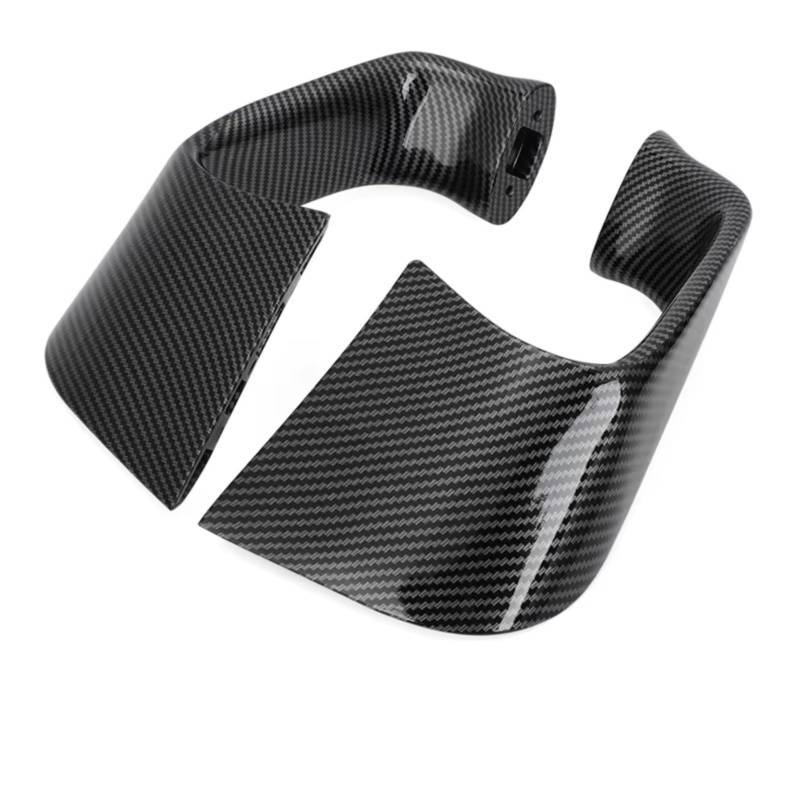 YSSLYEU Motorrad-Winglets Kompatibel Mit Yamaha Für YZF-R1 Für R1M 2016–2022 Für YZF-R6 2017–2022 Fester Wind Für Flügel, Aerodynamische Winglet-ABS-Verkleidung(Carbon Black) von YSSLYEU