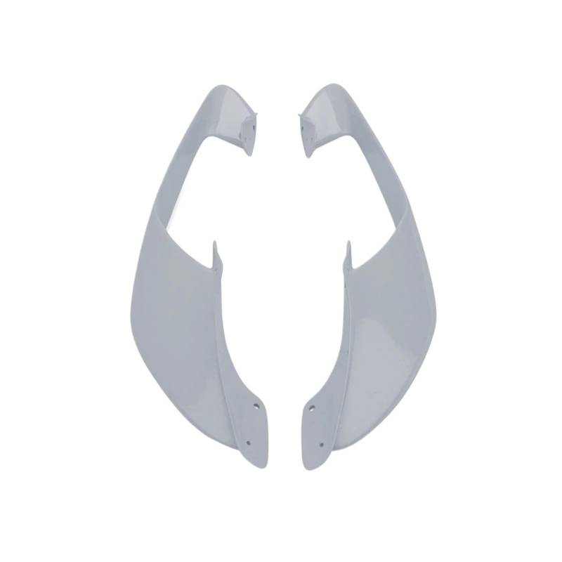 YSSLYEU Motorrad-Winglets Kompatibel Mit Yamaha Für YZF-R1 Für YZF-R1M 2020–2024 Motorrad-Sport-Abtrieb Nackte Seitenspoiler Winglet-Kit Spoiler-Windflügel(Grey) von YSSLYEU