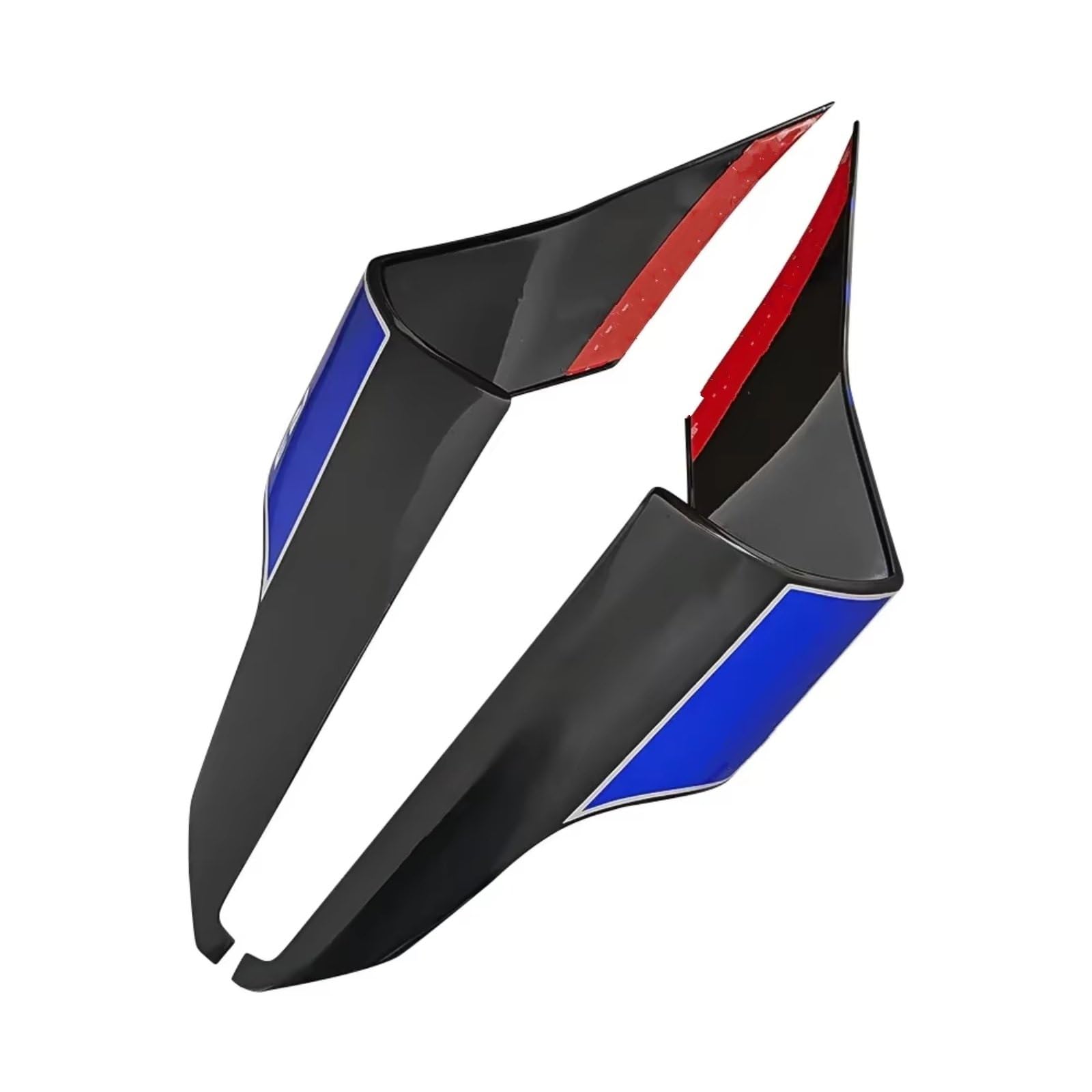 YSSLYEU Motorrad-Winglets Kompatibel Mit Yamaha Für YZF-R3 2019–2023 Motorrad-Heckschwanz Für Flügelseite Verkleidung Spoiler Verkleidungsseite Für Flügel-Luftführung(Gray Blue) von YSSLYEU