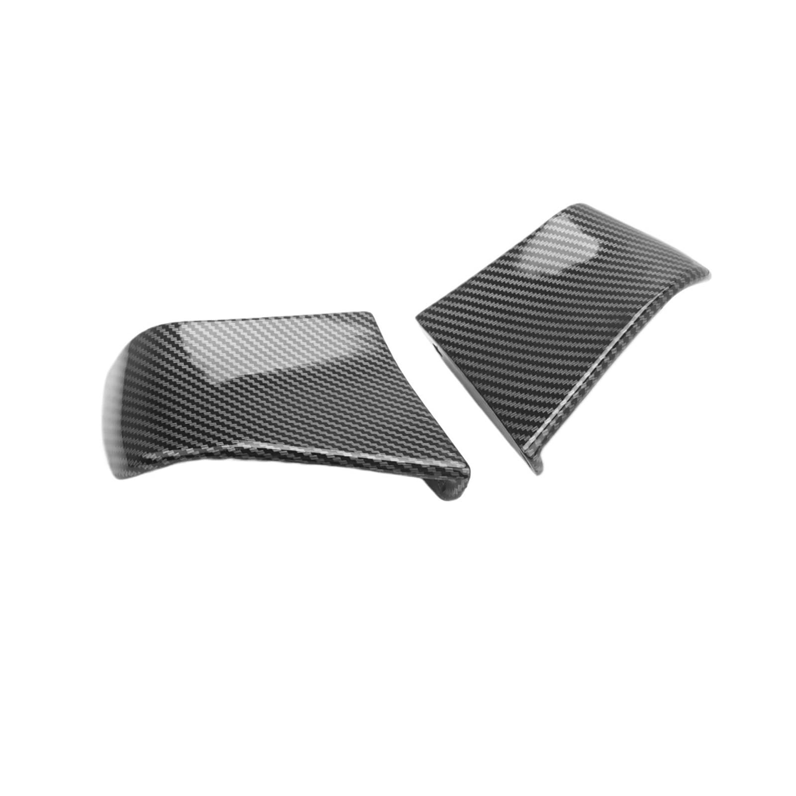YSSLYEU Motorrad-Winglets Kompatibel Mit Yamaha Für YZF-R6 2006–2016 Aerodynamischer Rahmen Für Flügel Luftführung Spoiler Querruder Motorrad Fest Für Flügel(ABS Carbon) von YSSLYEU
