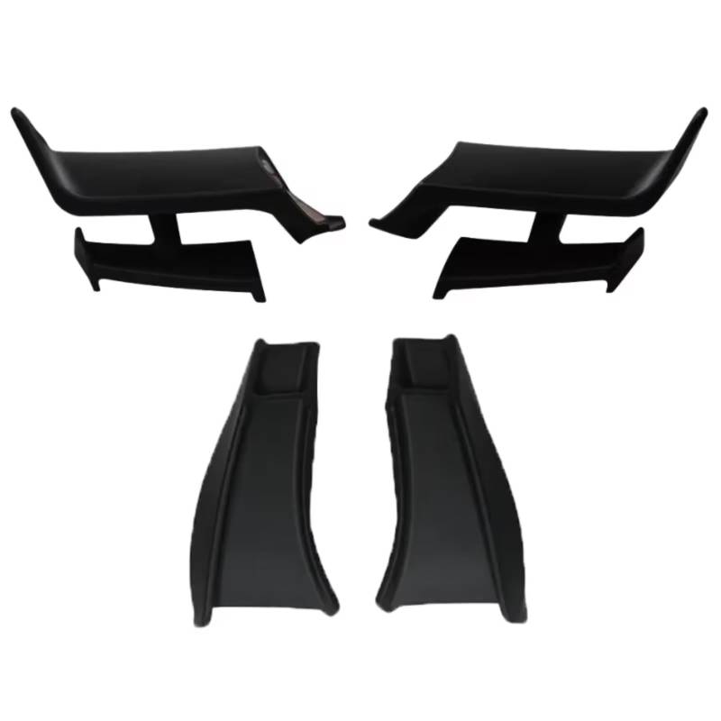 YSSLYEU Motorrad-Winglets Kompatibel Mit Yamaha Für YZF-R6 2017 2018 2019 2020 Seitenflügel-Spoiler Fest Für Flügel Motorradverkleidungszubehör Aerodynamische Seite Für Flügel von YSSLYEU