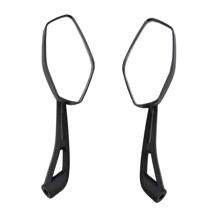 YSSLYEU Motorradspiegel Für Lenker Für ZX6R Für ZX10R Für Z750 Für Z1000 8mm 10mm Universal Motorrad Rearview Außenspiegel Motorrad Rückspiegel Zubehör von YSSLYEU