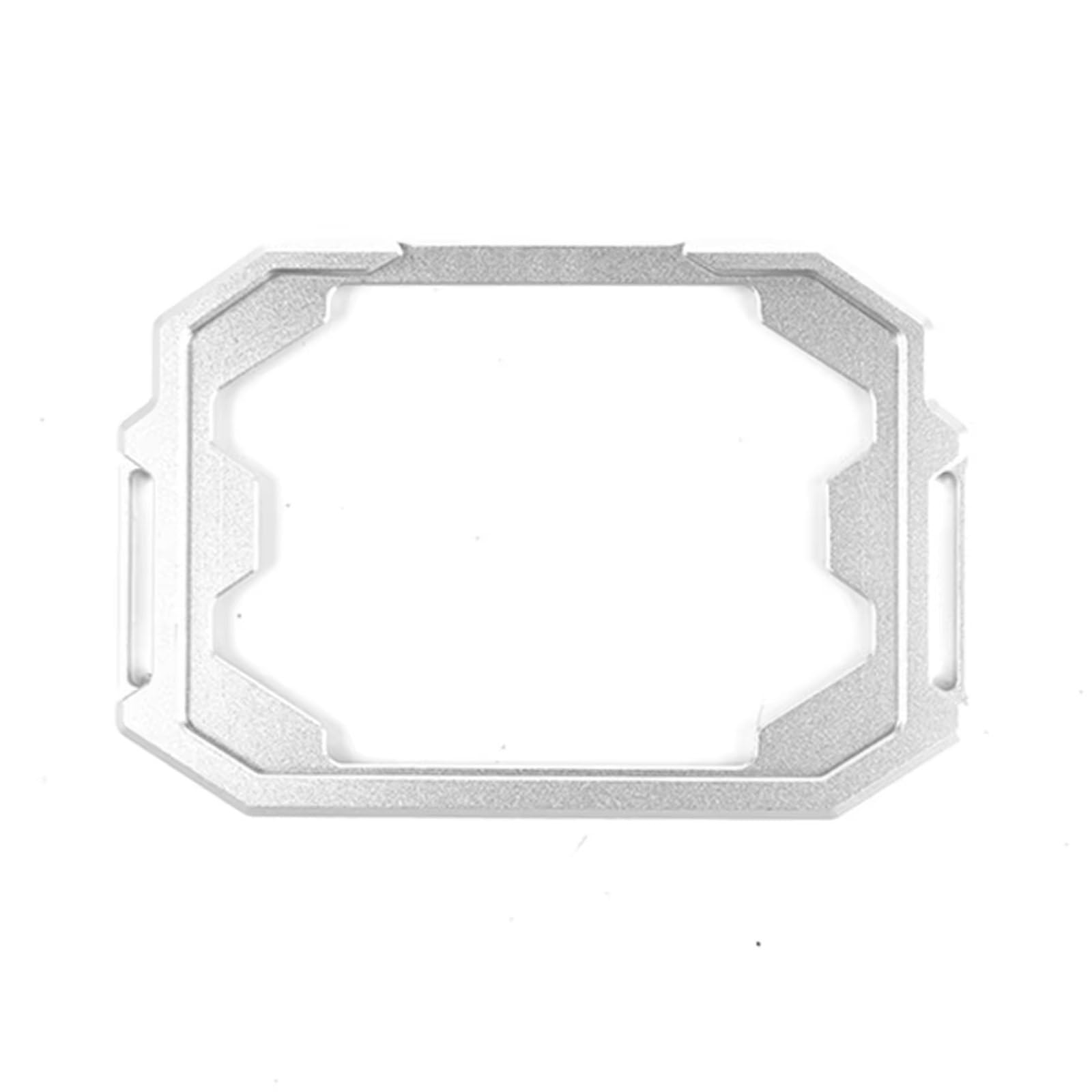 YSSLYEU Tachometer Gehäuse Abdeckung Für ADV160 2022 2023 Legierung Tacho Rahmen Tachometer Instrument Cluster Abdeckung Motorrad Modifikation Upgrade Zubehör(Silver) von YSSLYEU