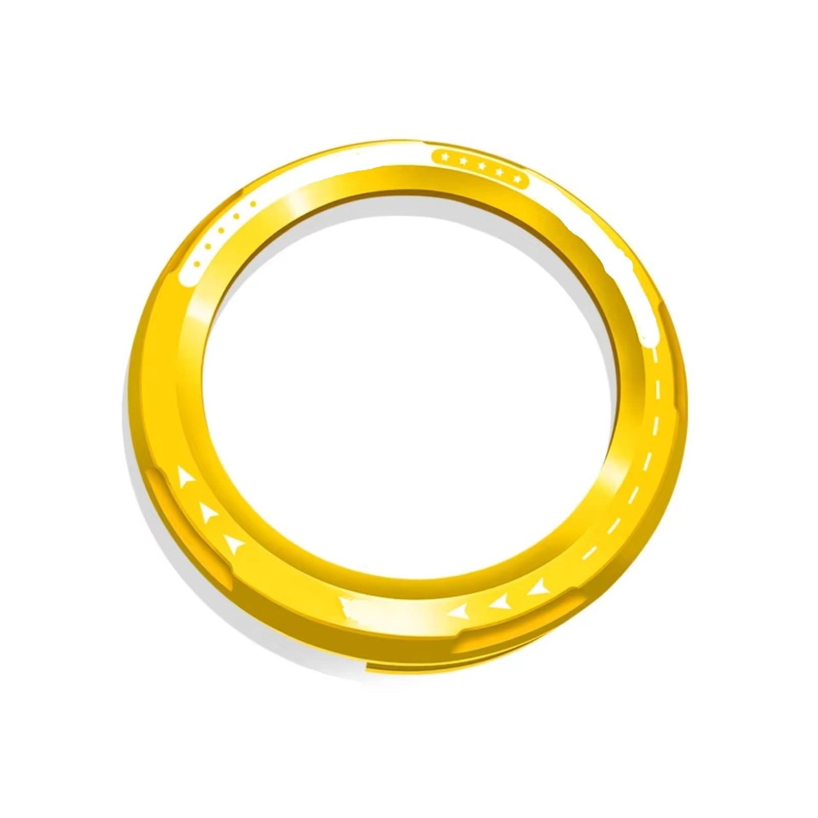 YSSLYEU Tachometer Gehäuse Abdeckung Für CT125 Motorradzubehör Tachometeranzeige Messgerät Ringabdeckung Instrumentenrahmen Displayschutz Rahmenänderungszubehör(Yellow) von YSSLYEU
