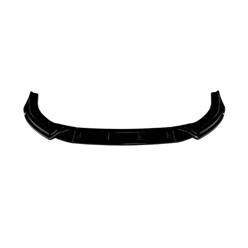 Auto Frontspoiler Frontlippe Spoiler für Audi A6 C8 Sline 2018-2025, Anti Kollision Frontstoßstange Spoiler Body Kit, Auto Mods Exterieur,A-Glossy Black von YTECAPM