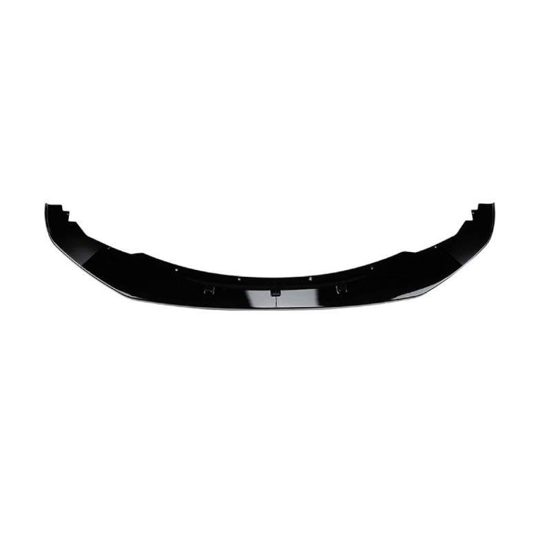 Auto Frontspoiler Frontlippe Spoiler für BMW 1 Series F20 F21 Early M Sport 2012-2014, Anti Kollision Frontstoßstange Spoiler Body Kit, Auto Mods Exterieur,A-Glossy Black von YTECAPM