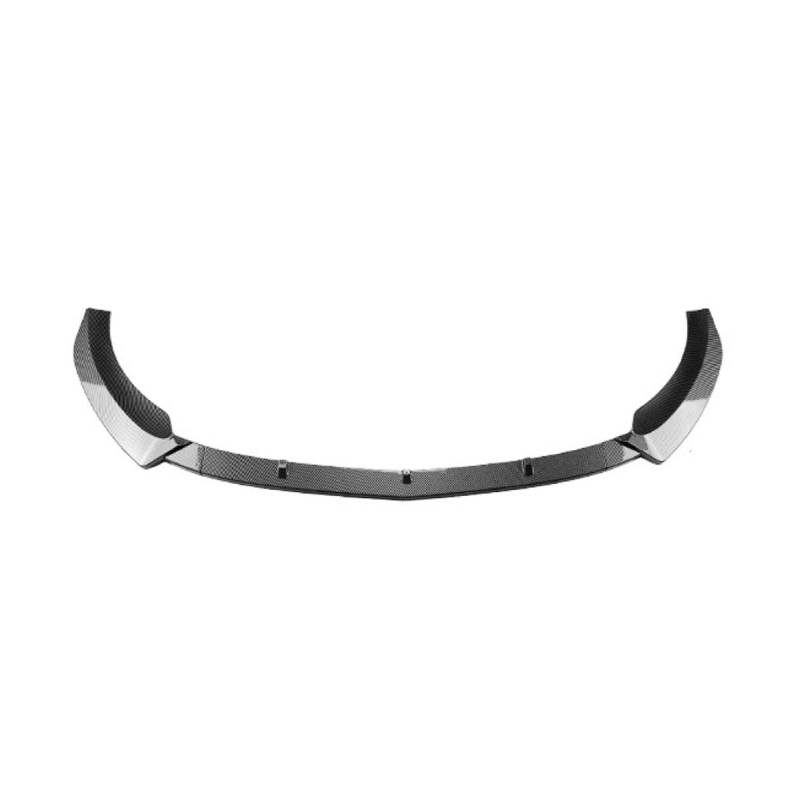 Auto Frontspoiler Frontlippe Spoiler für Benz A-Class W177 A45/A45S 2018-2023, Anti Kollision Frontstoßstange Spoiler Body Kit, Auto Mods Exterieur,B-Carbon Fiber von YTECAPM