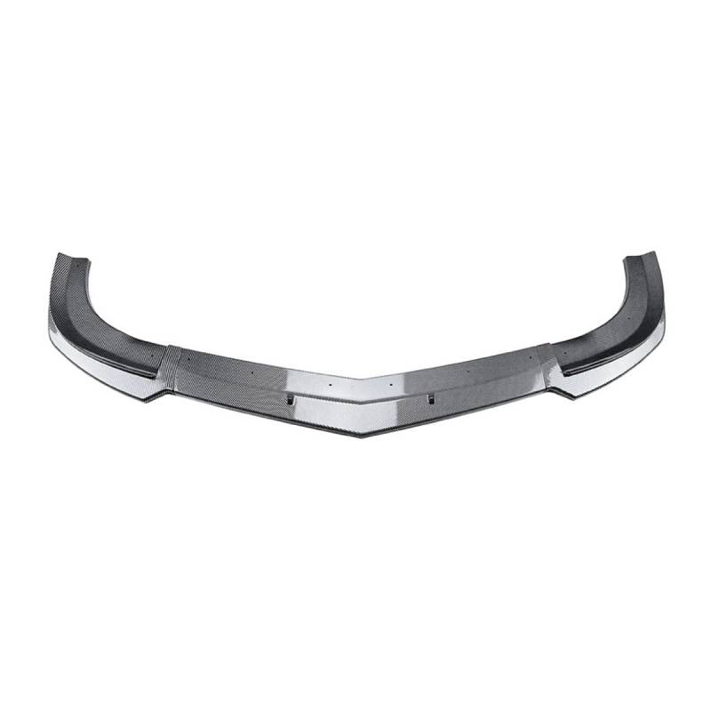 Auto Frontspoiler Frontlippe Spoiler für Benz C-Class C63 AMG W204 2011-2014 Late, Anti Kollision Frontstoßstange Spoiler Body Kit, Auto Mods Exterieur,B-Carbon Fiber von YTECAPM